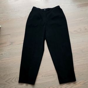 Vintage Norton McNaughton Size 14 Faux Suede Slacks